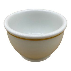 OPCO Syracuse China 1928 Gold Band White Bowl Custard Cup